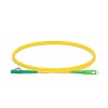 LC-APC to SC-APC Single Mode Fiber Patch Cable, OS2 9/125 Simplex