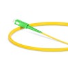 LC-APC to SC-APC Single Mode Fiber Patch Cable, OS2 9/125 Simplex