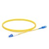 LC-LC UPC OS2 Single Mode Simplex Fiber Patch Cable | 9/125µm | OFNR Riser Rated