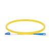LC-LC UPC OS2 Single Mode Simplex Fiber Patch Cable | 9/125µm | OFNR Riser Rated