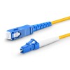 LC-LC UPC OS2 Single Mode Simplex Fiber Patch Cable | 9/125µm | OFNR Riser Rated