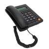 Caller ID Corded Landline Phone for Home, Office, Hotel, and Restaurant - Desktop Fixed Telephone