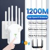 1200Mbps WiFi Repeater, 6-Antenna Wireless Router & Signal Booster