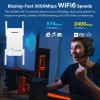 AX3000 WiFi 6 Repeater, 5G & 2.4G Signal Booster, Long Range Extender