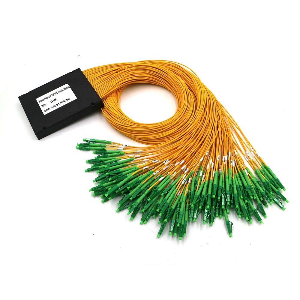 PLC Splitter LC APC 1x128 2x128 ABS Module
